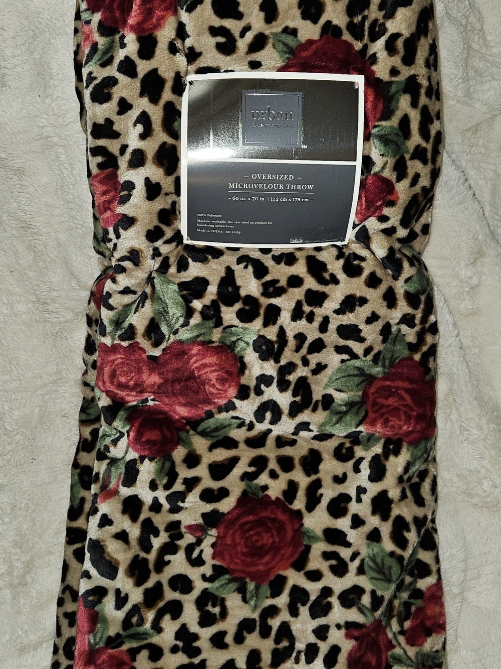 Leopard Print Blanket